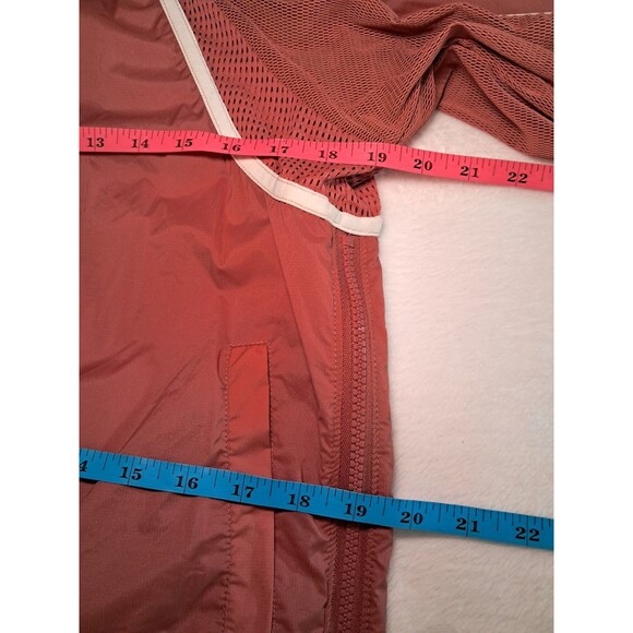 FP Movement Windbreaker Hoodie Side Zipper Rose June Pink Free People Size XS - Picture 10 of 12